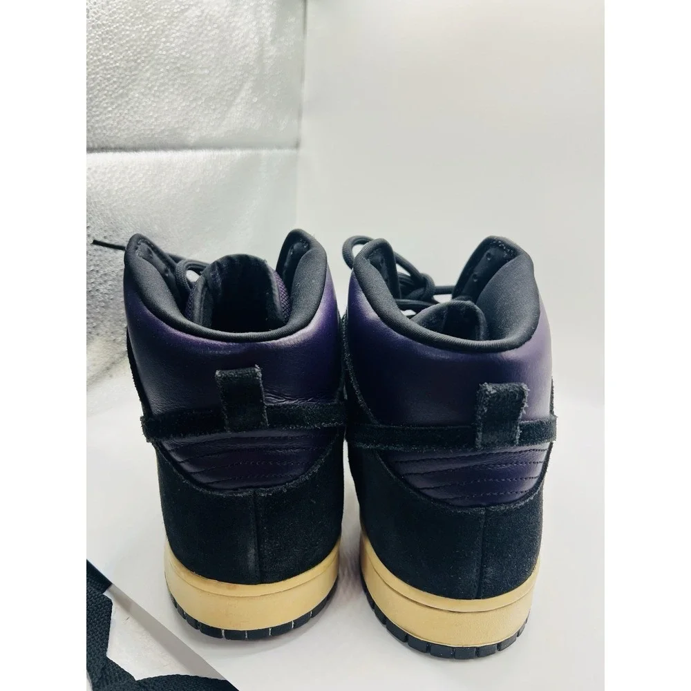 Nike‎ Dunk High Pro SB Grand Purple Black 2010 Sneakers Size 13 Shoes 305050-500